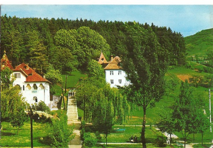 CPI (B4252) SANGEORZ BAI . PAVILIOANELE 1 SI 2, EDITURA MERIDIANE, CIRCULATA , 1972, STAMPILA, TIMBRU