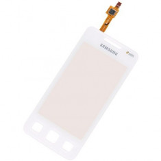 Touchscreen / geam / digitizer Samsung C6712 Star II DUOS alb ORIGINAL NOU foto
