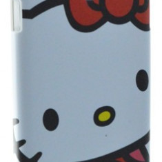 Husa plastic Hello Kitty Samsung Galaxy S4 i9500 i9505 + folie ecran