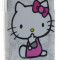 Husa plastic Hello Kitty Samsung Galaxy S4 i9500/i9505 + folie
