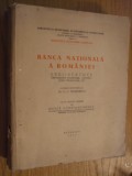 BANCA NATIONALA A ROMANIEI - Legi, Statute - G. C. Marinescu - 1939, 677 p., Alta editura