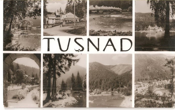 CPI (B4214) TUSNAD. MOZAIC, EDITURA MERIDIANE, CIRCULATA, 1963, RPR
