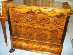 Superb secretaire stil Biedermeier 1820 piesa impecabila ...o bijuterie foto