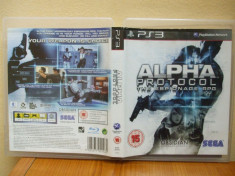 Alpha Protocol (PS3) (ALVio) + sute de alte jocuri PS3 ( VAND / SCHIMB ) foto