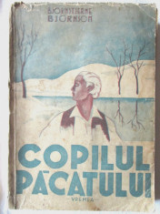 Carte veche: COPILUL PACATULUI, Bjornstjerne Bjornson, 1943. Trad. Ion Vasiliad foto
