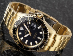 Ceas automatic , tip LUX - SPORT DETOMASO , mecanism japonez CITIZEN-MIYOTA ( design ROLEX ) WATER RESISANT : 30 ATM = 300m pt. INOT ~ DIVER ! ! ! foto