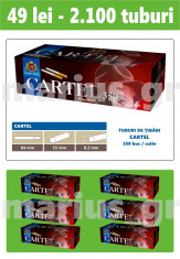 6 x CARTEL 350 - 2.100 Tuburi tigari pentru injectat tutun foto