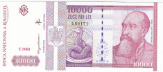 Bancnota 10000 lei 1994,portret Nicolae Iorga,a.UNC/UNC foto