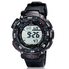 Ceas Barbatesc Casual Sport Model 2014 Alarma Cronograf LED Binar Cadoul Ideal foto