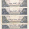 1) LOT serie COMPLETA 5 bancnote de 1000 lei 1941,1943,1944 2 mai si 10 oct.1945