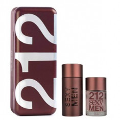 Carolina Herrera 212 Sexy Men Set 100+100 pentru barbati foto