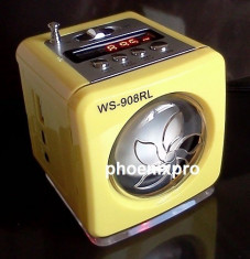 BOXA RADIO FM MP3 PLAYER foto