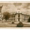 437 - TG. JIU, Gorj, statue, Liceul Tudor Vladimirescu - old postcard - unused