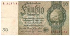 GERMANIA Reichsmark 50 MARCI 1933 U foto