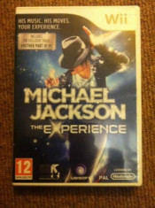JOC Wii MICHAEL JACKSON THE EXPERIENCE ORIGINAL PAL / STOC REAL / by DARK WADDER foto