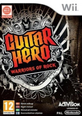 JOC Wii GUITAR HERO WARRIORS OF ROCK ORIGINAL PAL / STOC REAL / by DARK WADDER foto