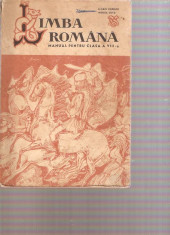 Limba romana manual pentru clasa a VIII a foto