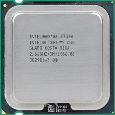 Intel&amp;amp;reg; Core&amp;amp;trade;2 Duo Processor E7300 (3M Cache, 2.66 GHz, 1066 MHz FSB) skt775 foto