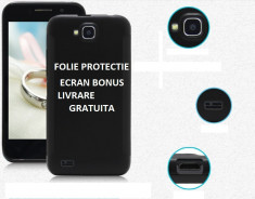 Husa GEL TPU si Folie protectie Allview P5 Quad Livrare Gratuita Fan Courier foto