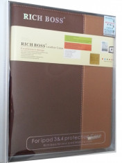 husa mapa coperta APPLE IPAD 3 SI IPAD 4 Rich Boss foto