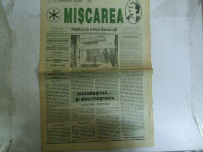 Miscarea Publicatie a Noii Generatii An II Nr. 2 Februarie 1993 Suntem cu ochii pe voi! foto