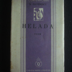 N. DAVIDESCU - HELADA POEM {1935}