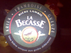 SUPORT PAHAR BISCUITE BIERE LAMBIC foto