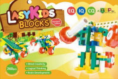 Jucarii educationale Lasy Kids building Blocks foto