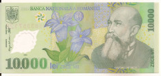 LL bancnota Romania 10.000 lei polymer 2000 AUNC foto