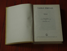 carte ---- Vasile Parvan - Scrieri -1981 - 690 pagini foto