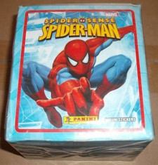 + Stickere Panini Spider-man plicuri sigilate cu 5 stickere in interior + foto