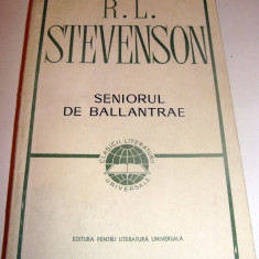 SENIORUL DE BALLANTRAE - R.L. Stevenson