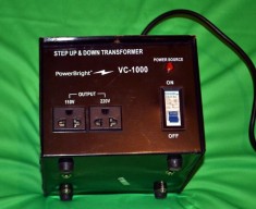 transformator 220v-110v foto