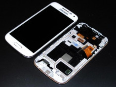 LCD Samsung S4 mini I9195 white GH97-14766B NOU ORIGINAL 100% foto