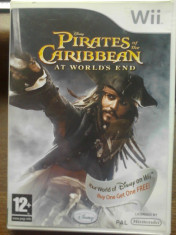 JOC Wii DISNEY&amp;#039;s PIRATES OF THE CARIBBEAN AT THE WORLD&amp;#039;s END ORIGINAL PAL / STOC REAL / by DARK WADDER foto