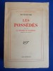 Dostoievski - Demonii (Les Possedes) + Confesiunile lui Stavroghin, editia 1948, Franceza, Gallimard, Colectia Clasicii Ruse