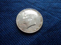 JN. Half dollar 1965, argint foto