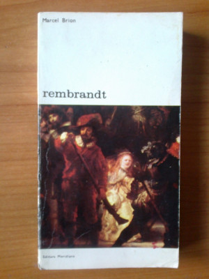 d8 Rembrandt - Marcel Brion foto