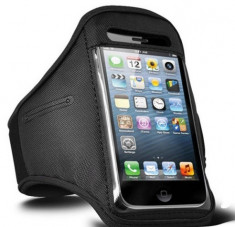 Armband husa brat telefon pentru alergat pentru Apple iPhone 4 4S 5 Nokia HTC sport sala running gym case cover foto