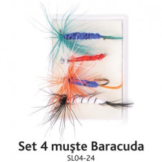 Set 4 muste Baracuda SL04-24