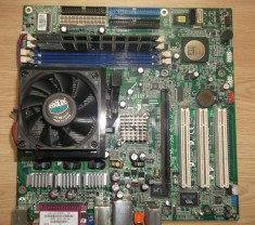 placa de baza ms7184 soket 939+procesor amd athlon64 3700++ram ddr 1gb foto