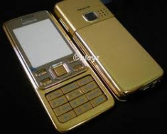 CARCASA NOKIA 6300 gold | aurie completa TRANSPORT GRATUIT foto