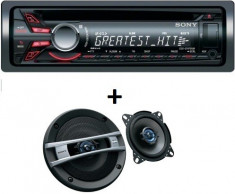 Mp3 Player + Boxe Auto Sony CDX-GT470U/XS-F1727(9583) foto