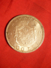 Moneda 500 Lei Mihai I 1944 , argint ,cal.apr.NC foto