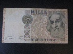 ITALIA 1.000 LIRE / 1982. XF++/aUNC. foto