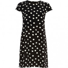 Rochie Dama cu maneca scurta River Island *Polka Dot swing dress* foto