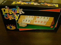 Joc Remy Piknik Okey , joc NOU, distractiv, rezistent, board game, joc de societate. (Rummy, remi) foto