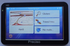 GPS NOU Full Europa, 16 GB, 256 RAM, HD 5.0&amp;quot; - iGO Primo 3D-2014 Harta -Auto / TIR,Camion , Garantie. foto