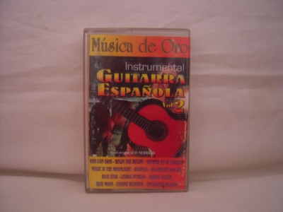 Vand caseta audio Musica de Oro - Instrumental Guitarra Espanola vol.2 , originala. foto