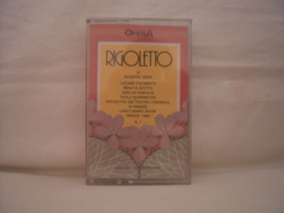Vand caseta audio Giuseppe Verdi - Rigoletto , originala foto